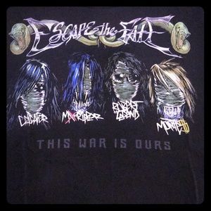 Men’s XL Escape The Fate t-shirt